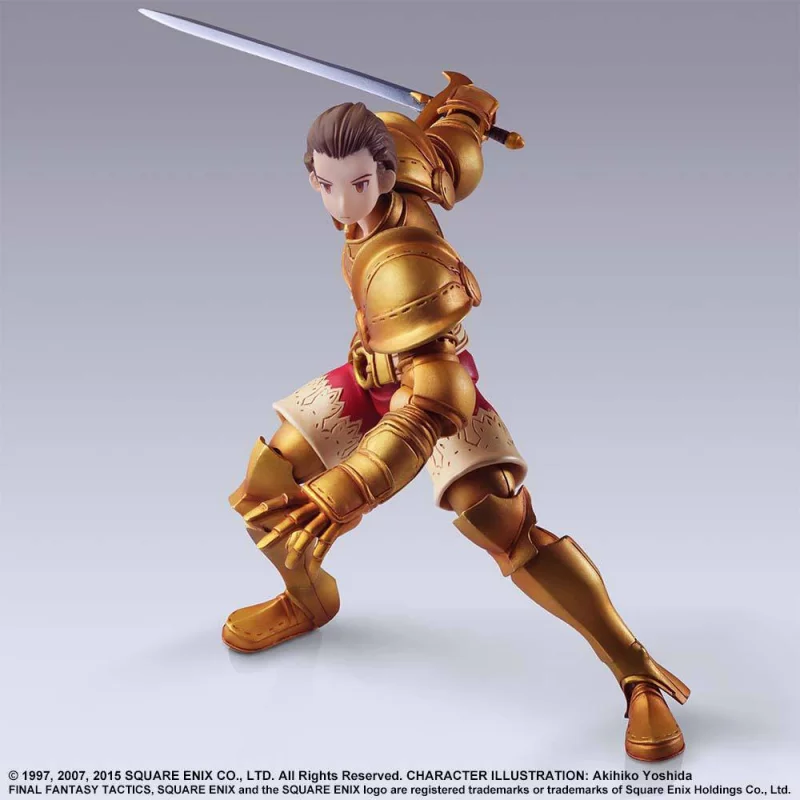 Final Fantasy Tactics Bring Arts Action Figure Delita Heiral 14cm