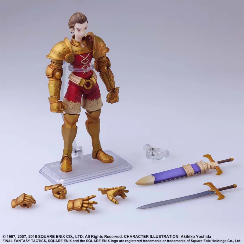 Final Fantasy Tactics Bring Arts Action Figure Delita Heiral 14cm