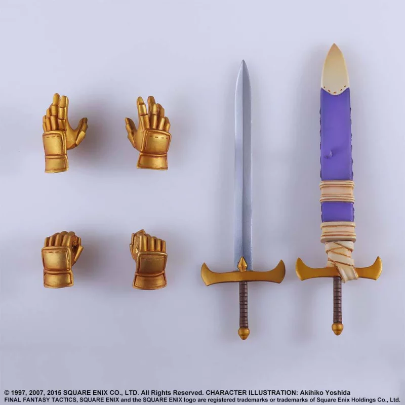 Final Fantasy Tactics Bring Arts Action Figure Delita Heiral 14cm