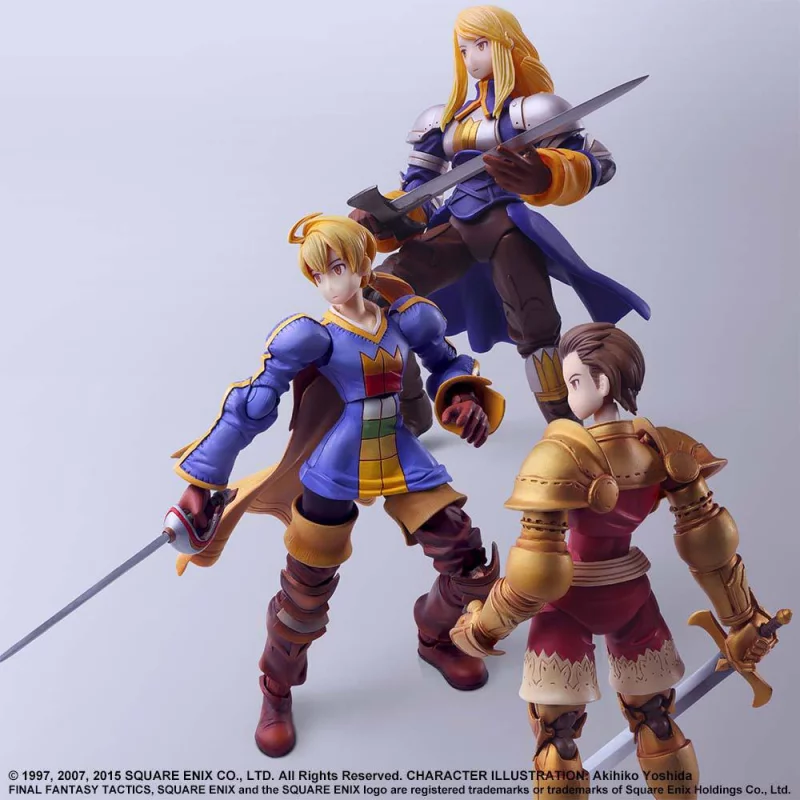 Final Fantasy Tactics Bring Arts Action Figure Delita Heiral 14cm