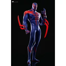 Hot Toys MMS711 Spider-Man: Across the Spider-Verse Collectible Action Figurine 1/6 Spider Man 2099 33cm