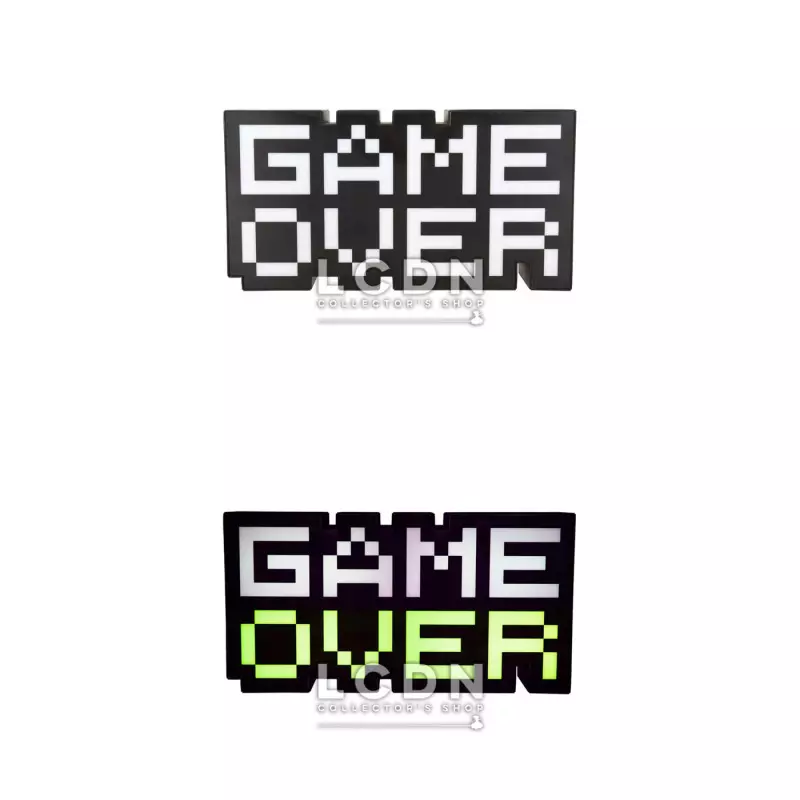 Game Over 8-Bit Jeu de lumière