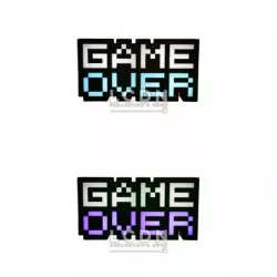 Game Over 8-Bit Jeu de lumière