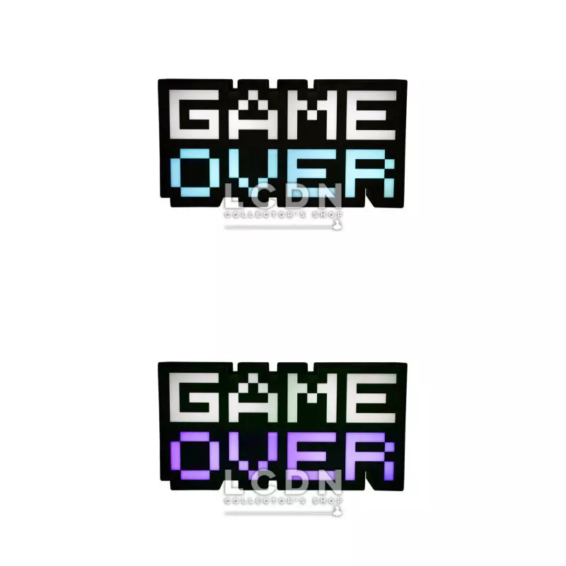 Game Over 8-Bit Jeu de lumière