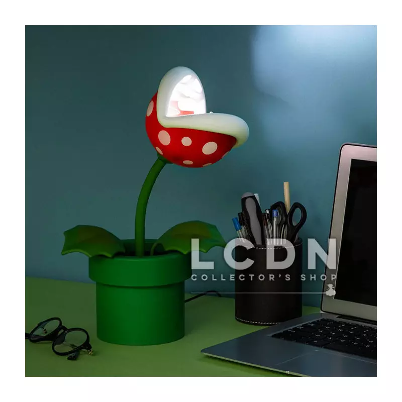 Super Mario Plante Piranha Lampe posable