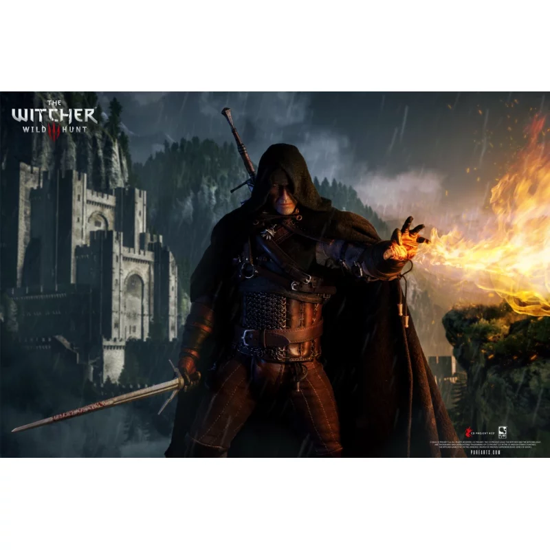 The Witcher 3 Collectible Action Figure 1/6 Geralt of Rivia 30cm