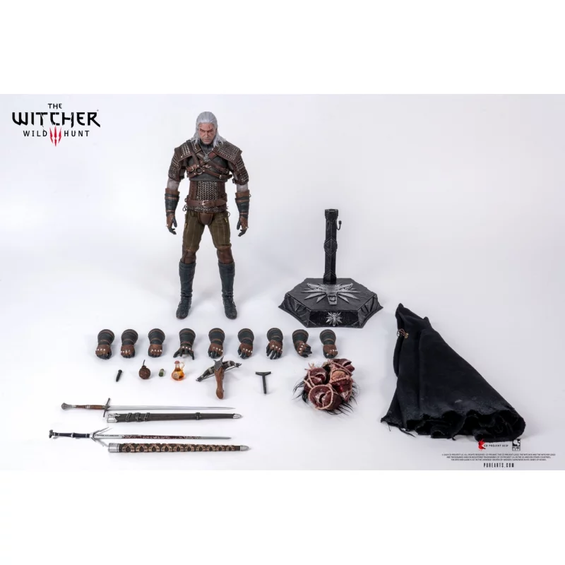 The Witcher 3 Collectible Action Figure 1/6 Geralt of Rivia 30cm