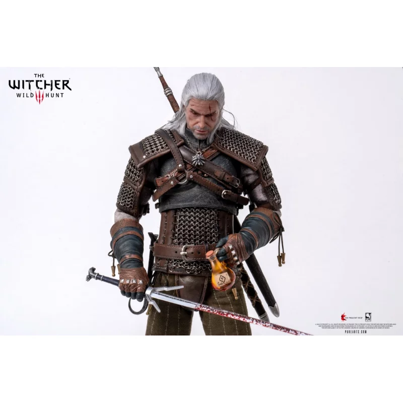 The Witcher 3 Collectible Action Figure 1/6 Geralt of Rivia 30cm