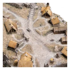 Lord of the Rings Statue Diorama Edoras 15cm