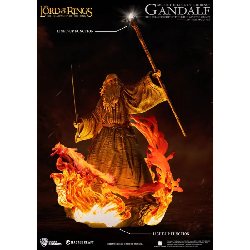 Le Seigneur des Anneaux Statue Master Craft Gandalf 58cm