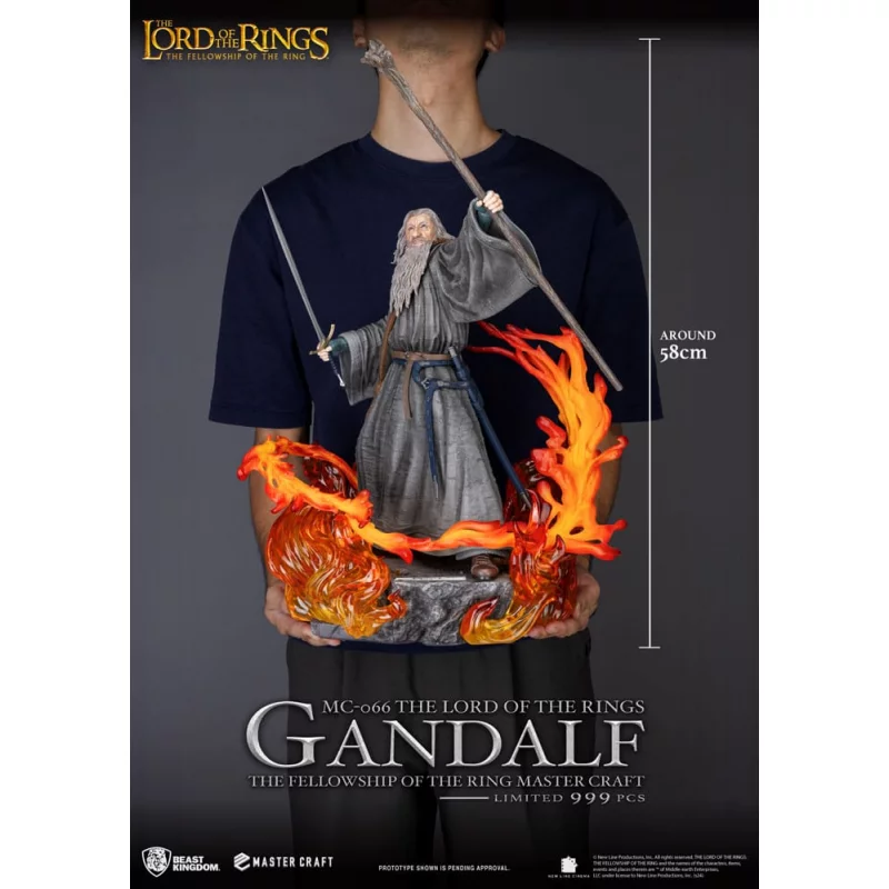 Le Seigneur des Anneaux Statue Master Craft Gandalf 58cm