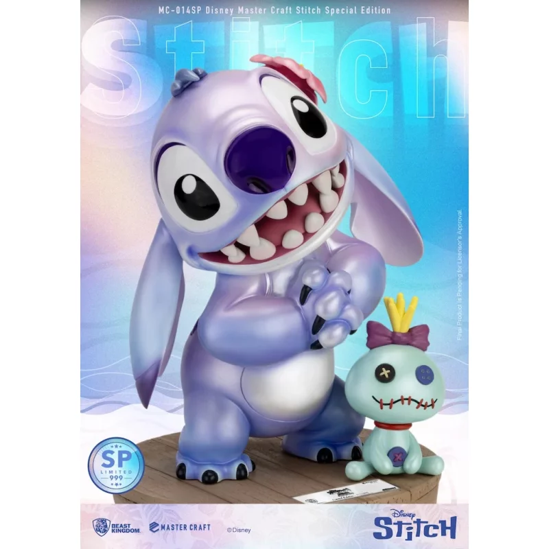 Disney Lilo &amp; Stitch Statue Master Craft Stitch Special Edition 34cm