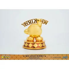 Kirby Figurine DieCast We Love Kirby Gold Edition 10cm