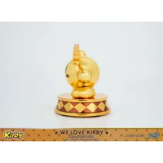 Kirby Figurine DieCast We Love Kirby Gold Edition 10cm