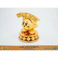 Kirby Figurine DieCast We Love Kirby Gold Edition 10cm