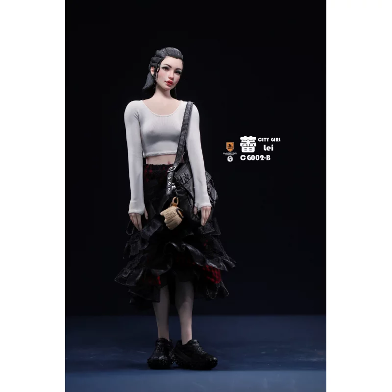 City Series NO.2 City girl Lei Collectible Action Figure 1/6 Mr.Z Model Studio CG002-B