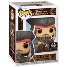 Pirates des Caraïbes Disney POP! Movies Jack Sparrow Vinyle Figurine 10cm n°1482