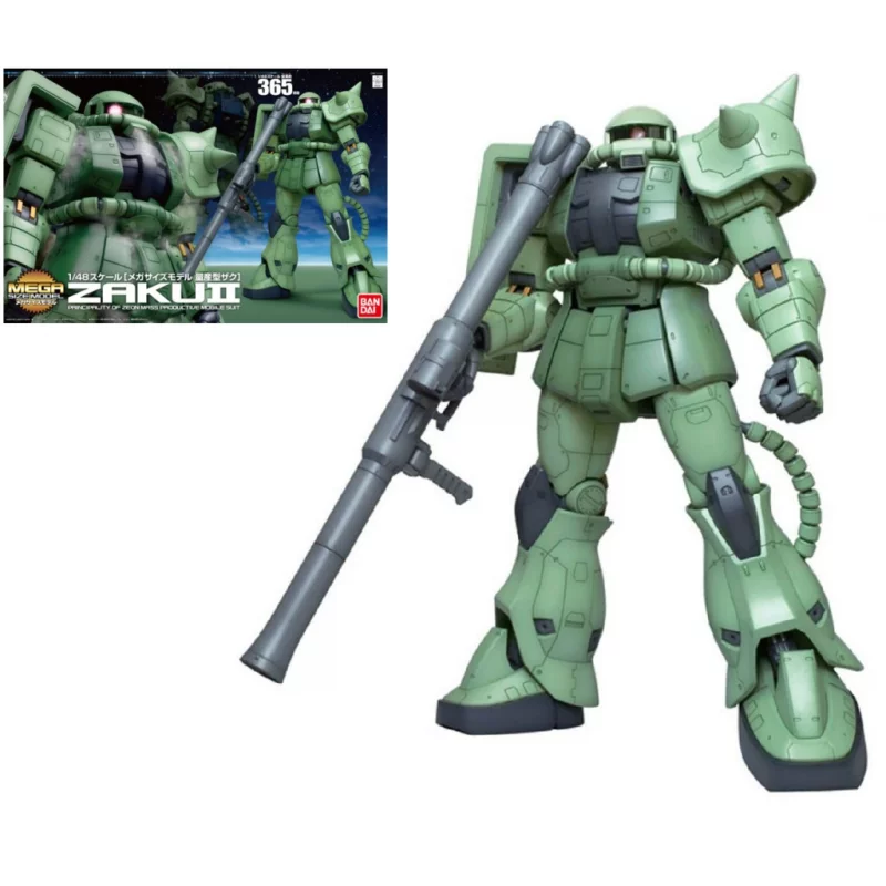 MSM Megasize - Zaku II Verde 1/48 Model Kit 38cm
