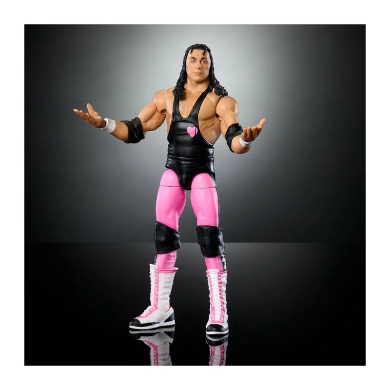 WWE WrestleMania Elite Collection Action Figurine Bret &quot;Hit Man&quot; Hart 15cm