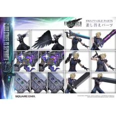 Final Fantasy VII Rebirth Pack of 2 Statues 1/4 Cloud Strife vs Sephiroth 69cm