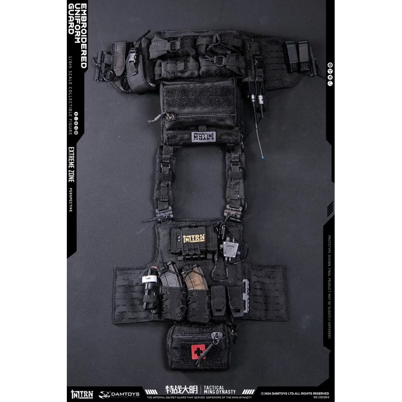 Tactical Group Extreme Battlefield Special Warfare Ming Dynasty Jinyiwei Collectible Action Figure 1/6 NO.EBS003 DAMTOYS X TRN