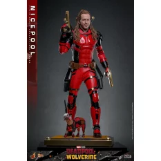 Hot Toys MMS788 Deadpool & Wolverine Collectible Action Figure 1/6 Nicepool 31cm