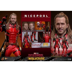 Hot Toys MMS788 Deadpool & Wolverine Collectible Action Figure 1/6 Nicepool 31cm