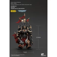Warhammer 40k Action Figurine 1/18 Chaos Space Marines Black Legion Chosen Champion with bolter and power maul 20cm
