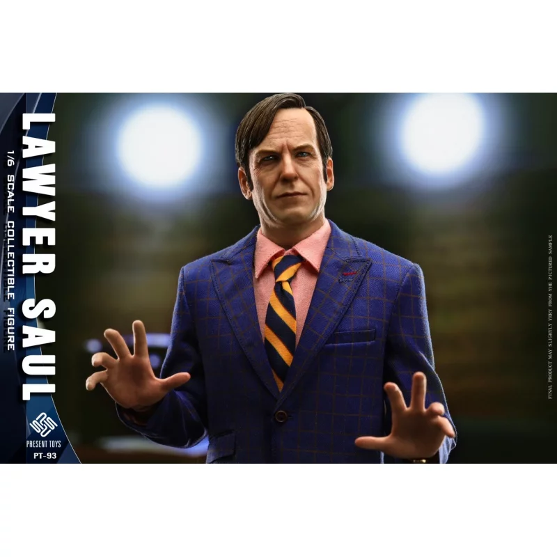 Lawyer Saul Collectible Action Figurine 1/6 PRESENT TOYS PT-SP93