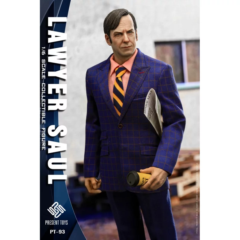 Lawyer Saul Collectible Action Figurine 1/6 PRESENT TOYS PT-SP93