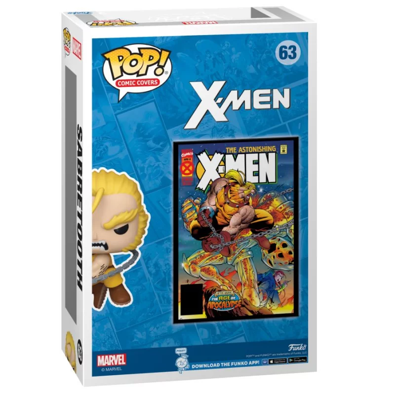 POP! Comic Marvel Covers X-Men Sabretooth Exclusive n°63