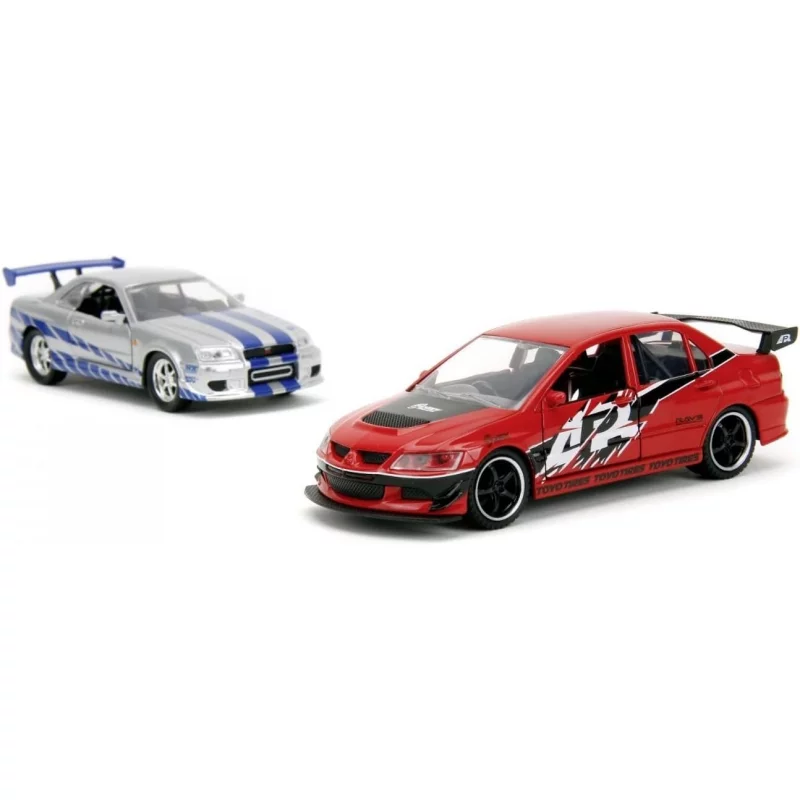 Fast & Furious Twin Pack Legacy Series Mitsubishi Lancer Evo