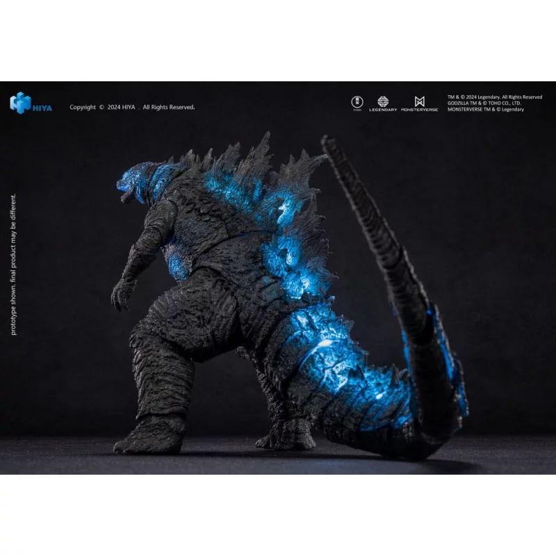 Godzilla vs. Kong Heat Ray Godzilla Action Figure HIYA Exquisite Basic+ Series 18cm