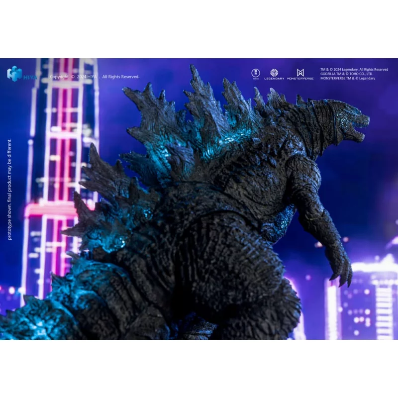 Godzilla vs. Kong Heat Ray Godzilla Action Figure HIYA Exquisite Basic+ Series 18cm