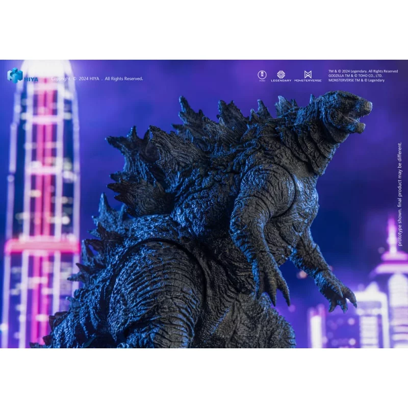 Godzilla vs. Kong Heat Ray Godzilla Action Figure HIYA Exquisite Basic+ Series 18cm
