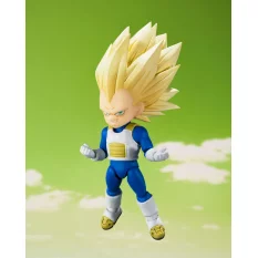 Dragon Ball Action Figurine S.H.Figuarts Super Saiyan 3 Vegeta (mini) Daima 8cm