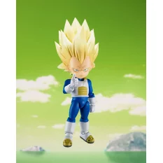 Dragon Ball Action Figurine S.H.Figuarts Super Saiyan 3 Vegeta (mini) Daima 8cm
