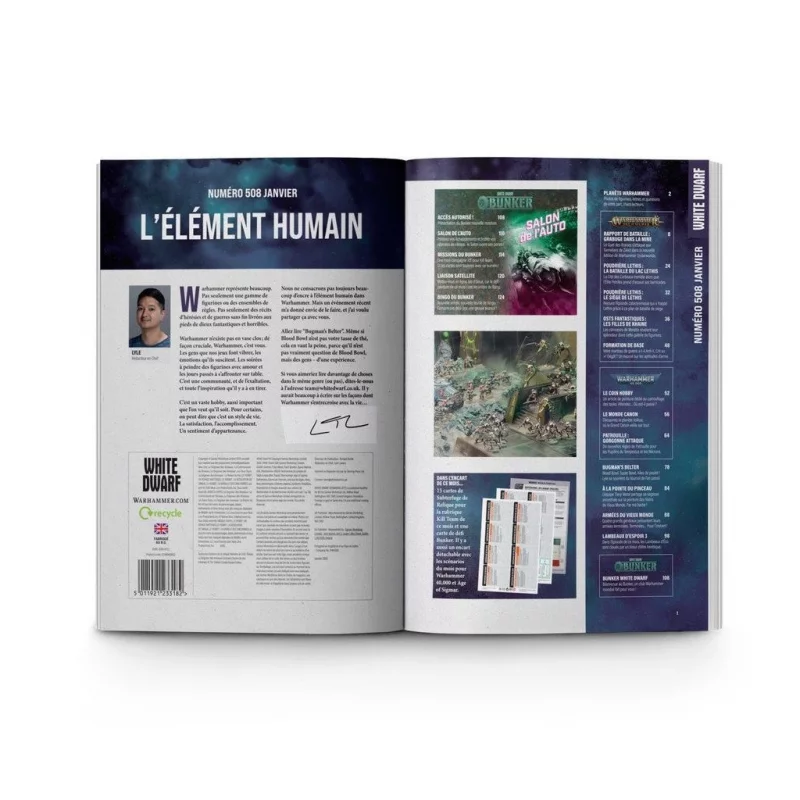 Warhammer Magasine White Dwarf n°508 (Jan-25) *Français*