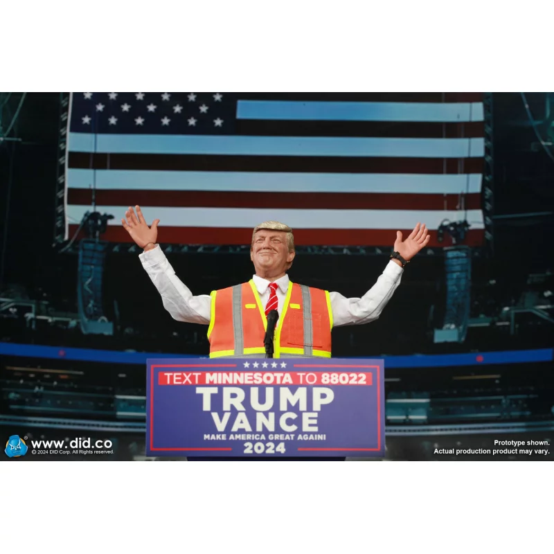 47th President Donald Trump Collectible Action Figurine 1/6 DID AP024
