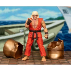Ultra Street Fighter II The Final Challengers Violent Ken Next Level SDCC 2024 Deluxe Set Exclusive Action Figure 1/12 15cm