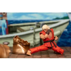 Ultra Street Fighter II The Final Challengers Violent Ken Next Level SDCC 2024 Deluxe Set Exclusive Action Figure 1/12 15cm