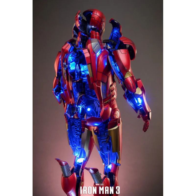 Hot Toys DS004D51 Iron Man 3 Collectible Diorama 1/6 Iron Man Mark VII (Open Armor Version) 32cm *Diecast*