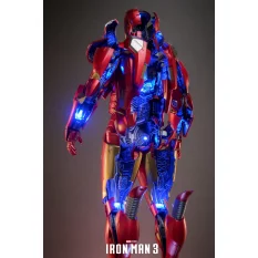 Hot Toys DS004D51 Iron Man 3 Collectible Diorama 1/6 Iron Man Mark VII (Open Armor Version) 32cm *Diecast*