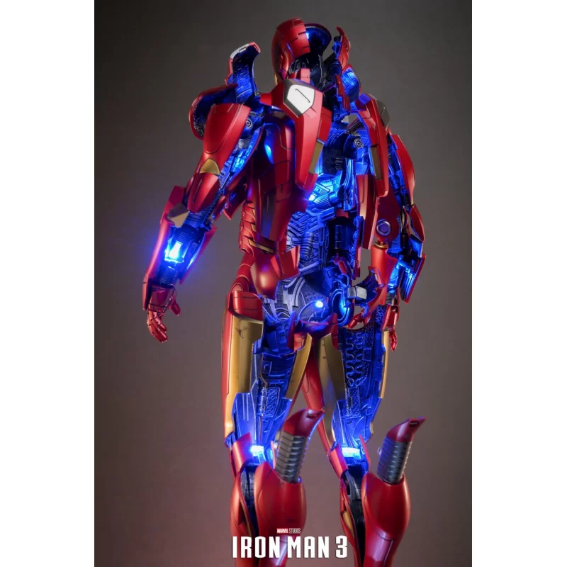 Hot Toys DS004D51 Iron Man 3 Collectible Diorama 1/6 Iron Man Mark VII (Open Armor Version) 32cm *Diecast*