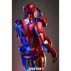 Hot Toys DS004D51 Iron Man 3 Collectible Diorama 1/6 Iron Man Mark VII (Open Armor Version) 32cm *Diecast*