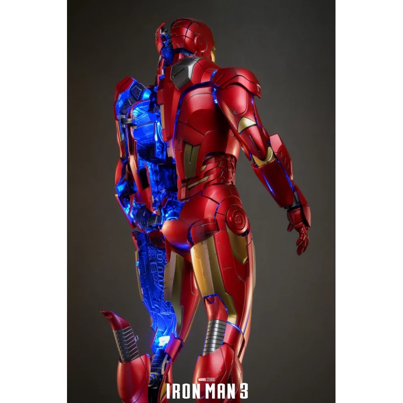 Hot Toys DS004D51 Iron Man 3 Collectible Diorama 1/6 Iron Man Mark VII (Open Armor Version) 32cm *Diecast*