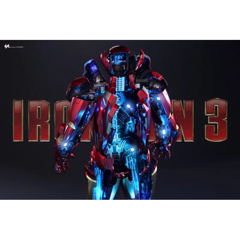 Hot Toys DS004D51 Iron Man 3 Collectible Diorama 1/6 Iron Man Mark VII (Open Armor Version) 32cm *Diecast*