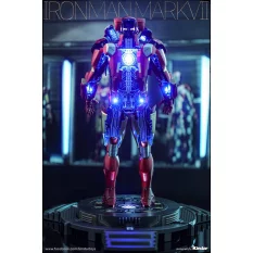 Hot Toys DS004D51 Iron Man 3 Collectible Diorama 1/6 Iron Man Mark VII (Open Armor Version) 32cm *Diecast*