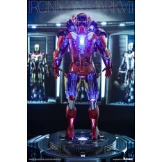Hot Toys DS004D51 Iron Man 3 Collectible Diorama 1/6 Iron Man Mark VII (Open Armor Version) 32cm *Diecast*