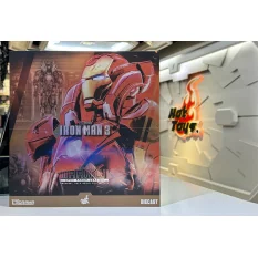 Hot Toys DS004D51 Iron Man 3 Collectible Diorama 1/6 Iron Man Mark VII (Open Armor Version) 32cm *Diecast*